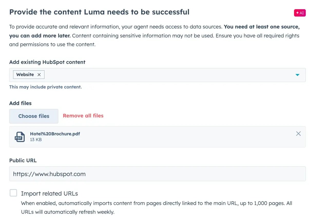 hubspot customer agent