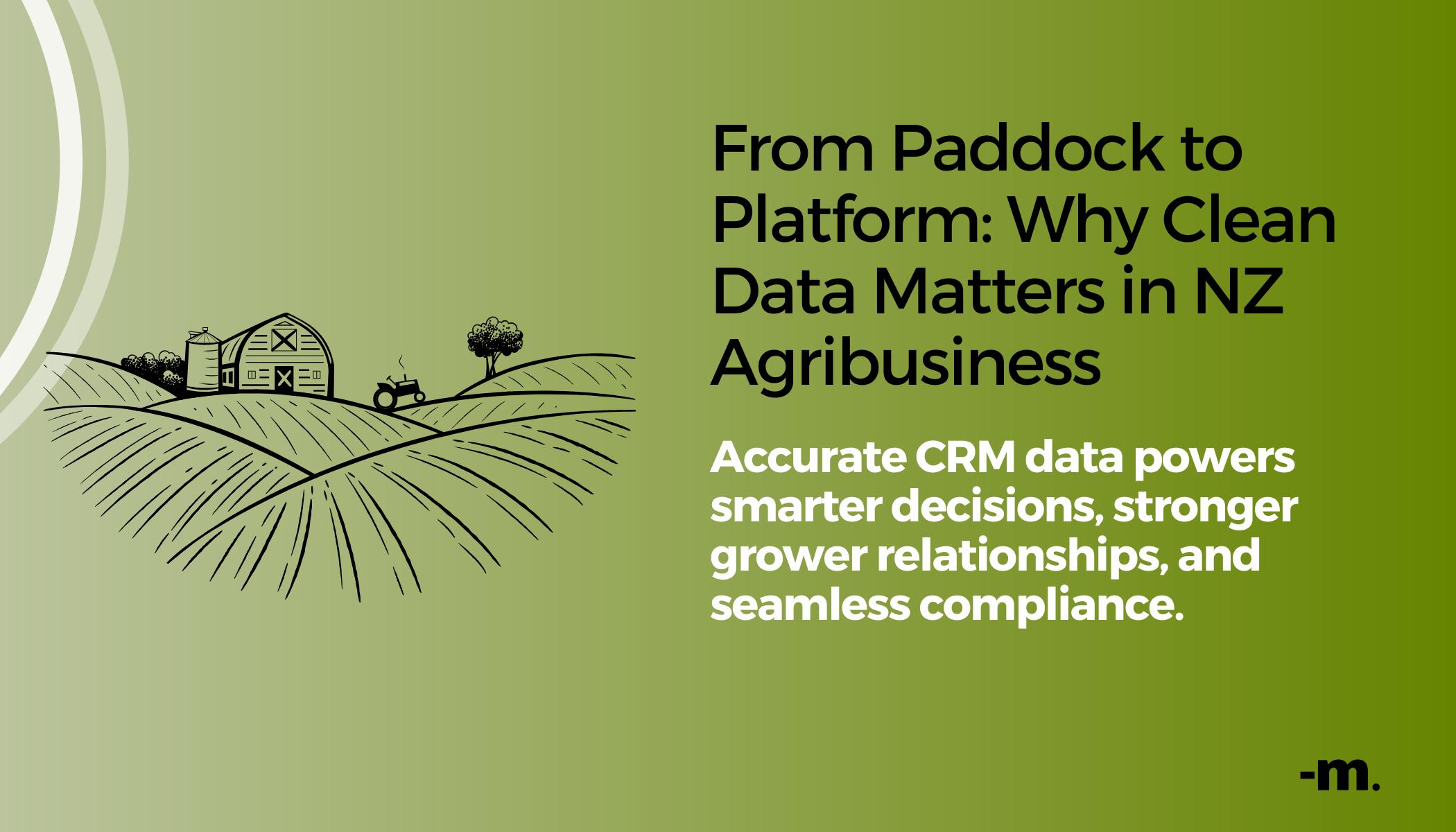 CRM Data Management Best Practices for New Zealand Agribusiness